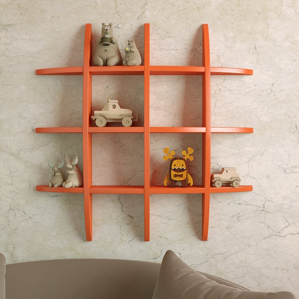 Buy Decorative Globe Wall Shelves Online from DecorNation India