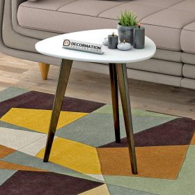 Anaya Wood Tripod End Table