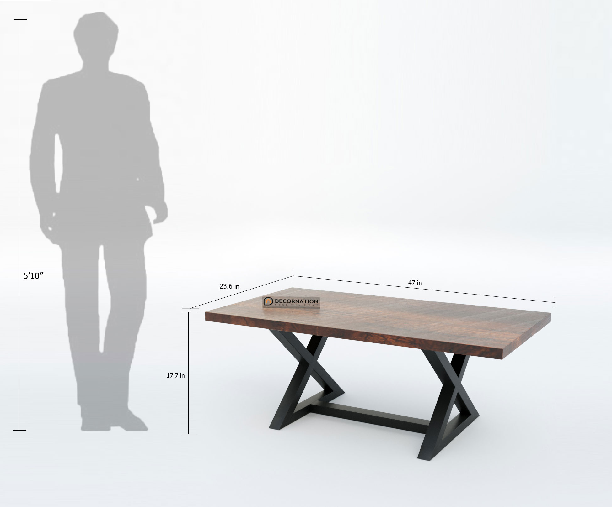 Elissa Engineered Wood Coffee Table — Matte Finish - Image 5