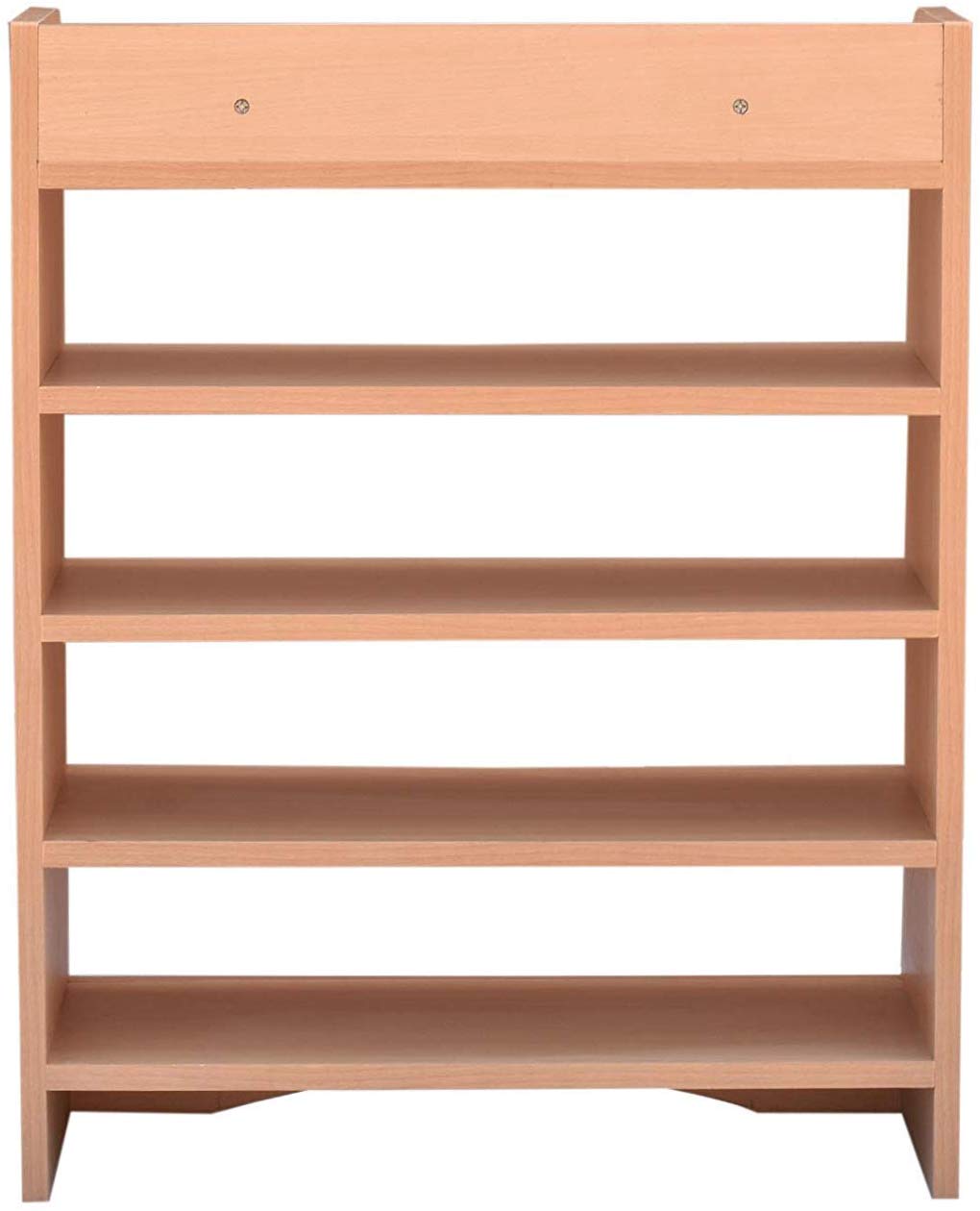 Vegas 5 Tier Engineered Wood Shoe Rack - Bavarian Beech - Image 4