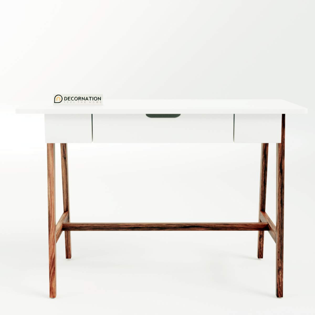 Decornation Zane Wooden Computer & Study Table For Home Office