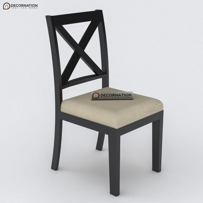 Ion Wooden 6 Seater Dining Table Set - Image 5