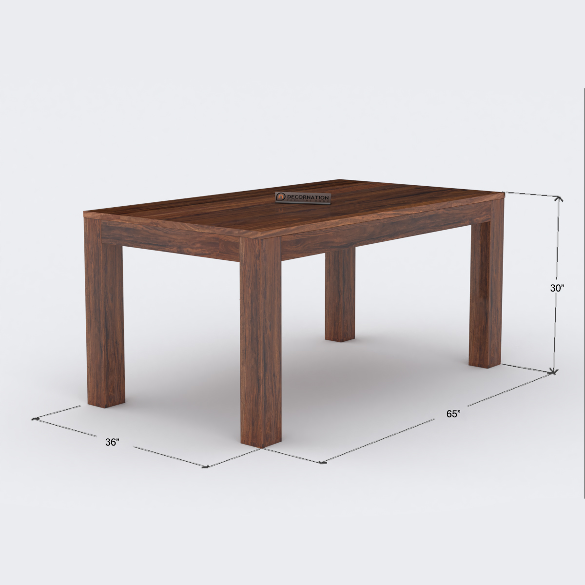 Blankenberge Wooden 6 Seater Dining Table Set - Image 7