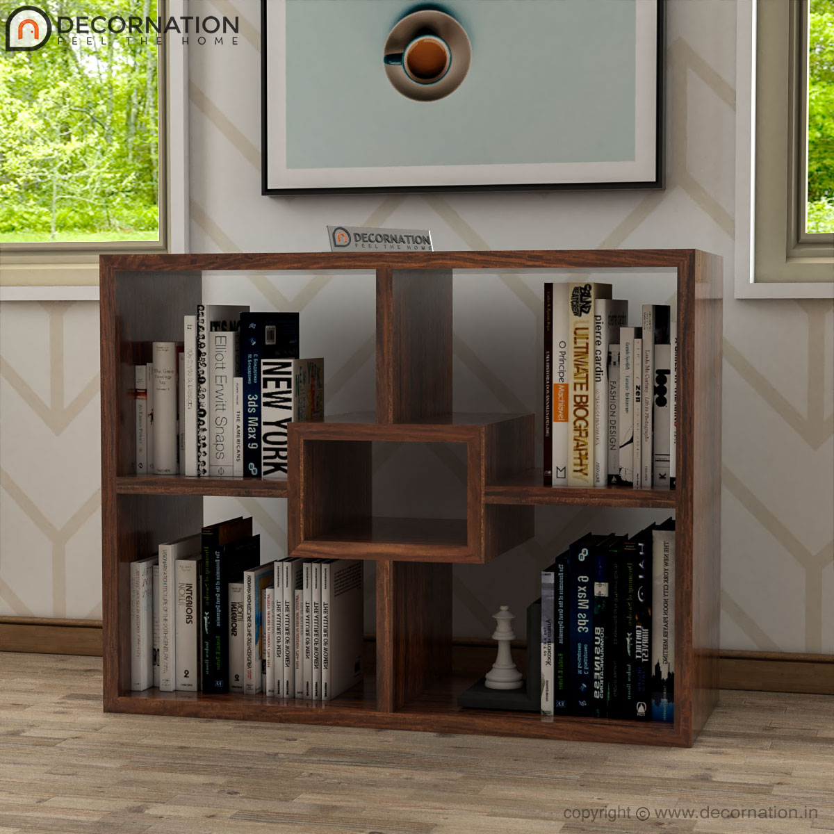 Elke Wood Console Table – Brown