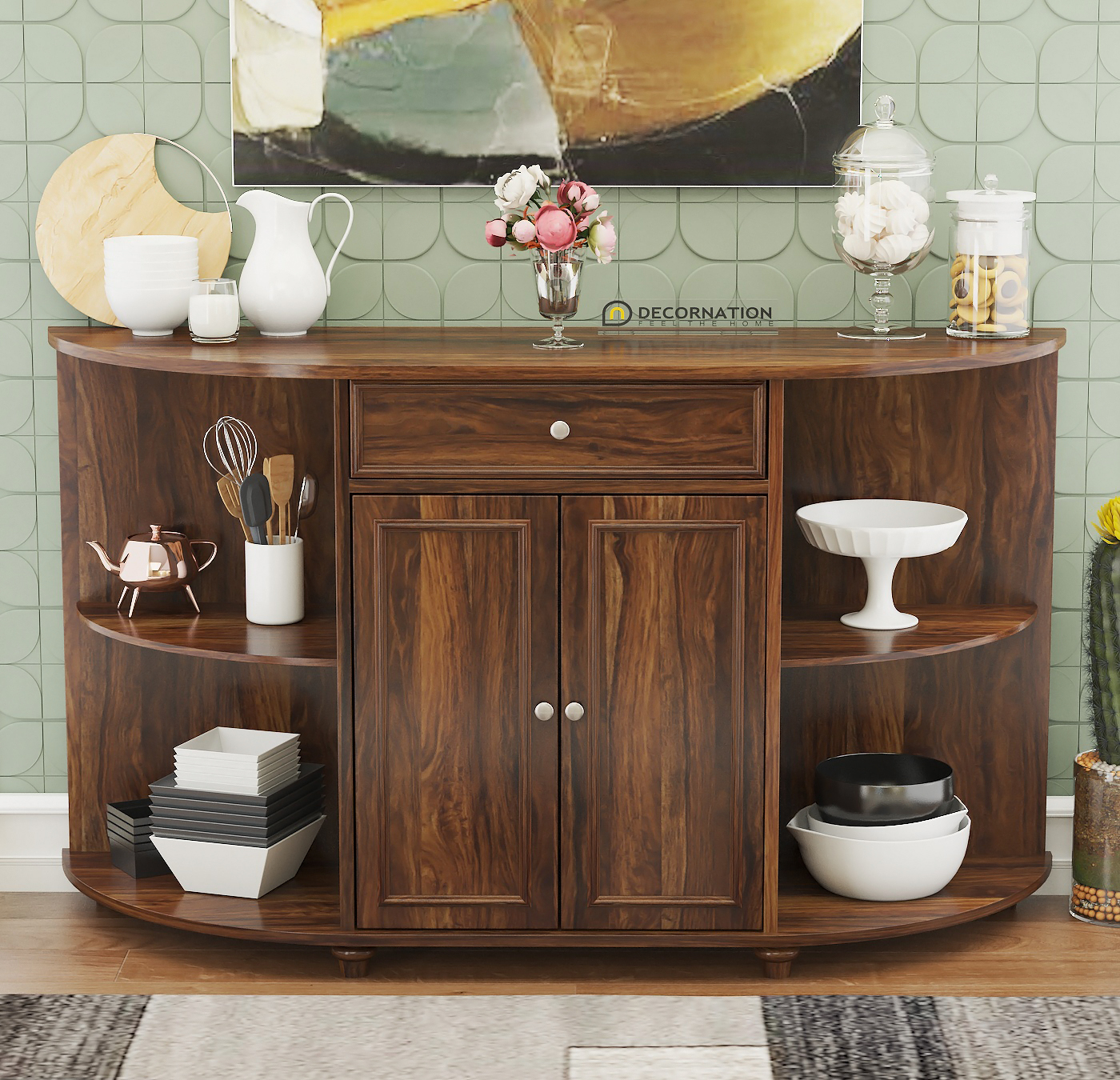 Eva Wooden Sidebaord Cabinet
