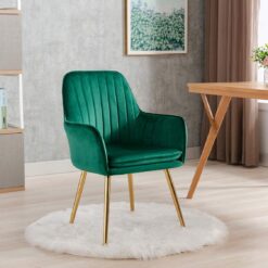 Eula Modern Accent Dining Chair - Green