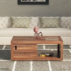 Eileen Coffee Table With Slider Storage