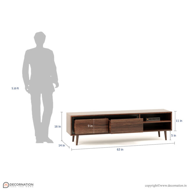 Akiwa wooden TV Table - Image 4