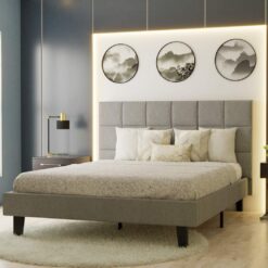 Julius Upholstered Platform Bed - King