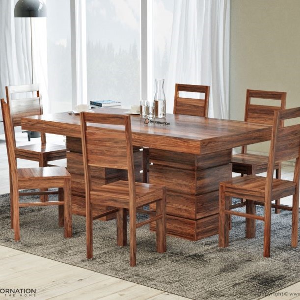 Jace Dining Table Set – 6 Seater