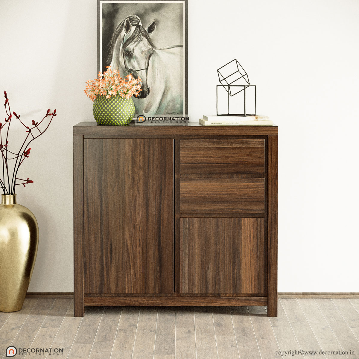 Inigo Wooden Sideboard Cabinet - Image 4
