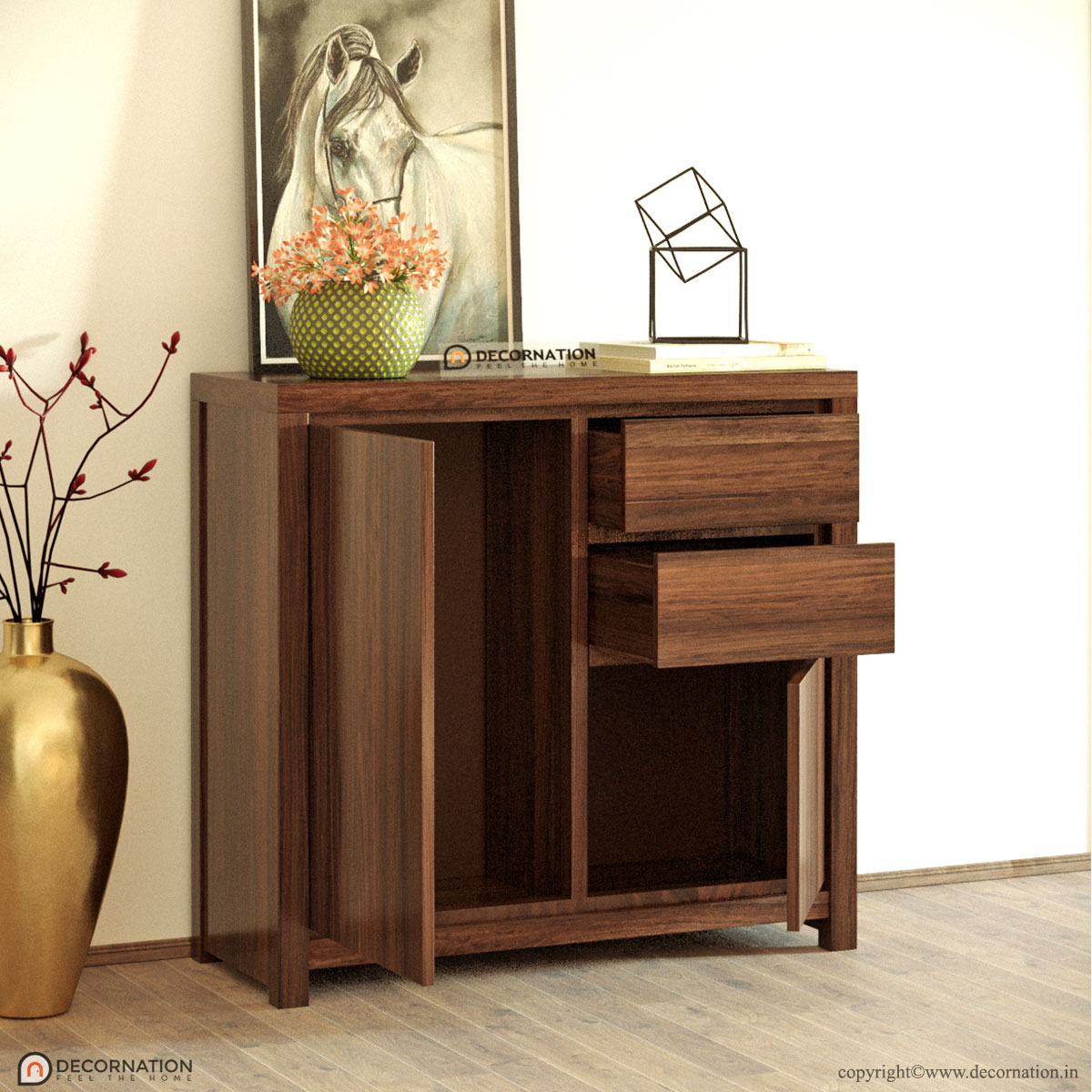 Inigo Wooden Sideboard Cabinet - Image 2