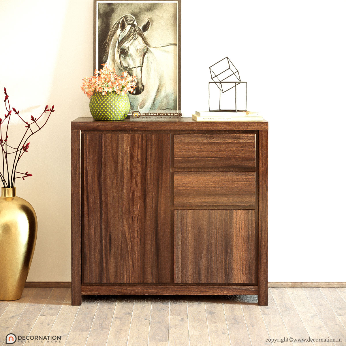 Inigo Wooden Sideboard Cabinet - Image 3