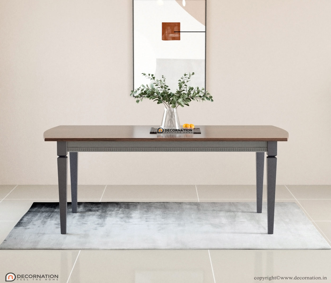 Valencia Dining Table Set - 6 Seater - Image 5