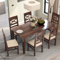 Sicily Dining Table Set - 6 Seater