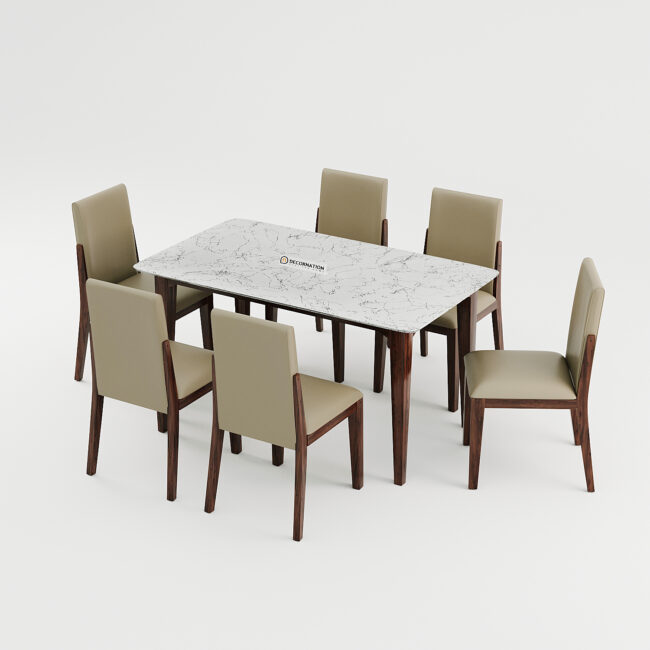 Italiana Dining Table Set - White - Image 11
