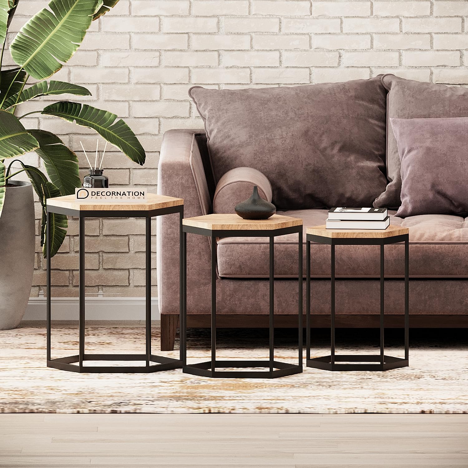 Harmony Nesting Trio Tables (Set of 3)